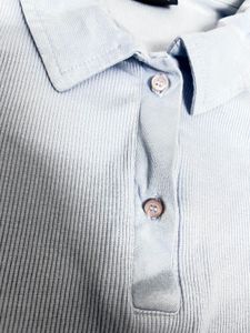 Blue Polo Top