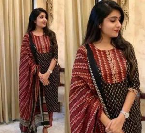 Brown Kurta Set