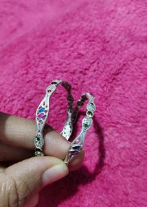 Pure Silver Kadli For Girls 4 To 6