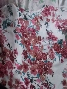 Floral &amp; Plaid 3/4 Sleeve Tops