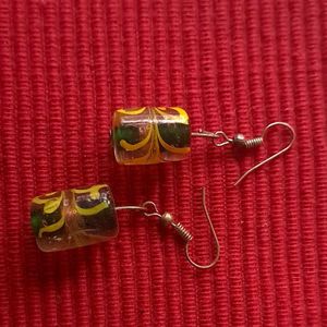 9 Pair Earring Bundle - Metal, Stone &amp; Glass