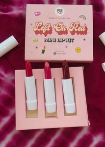 POPxo Makeup Mini Lip Kit -(Set Of 3)🌸🧡