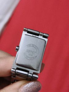 ESPRIT Houston Women Silver Zirconia Wrist Watch