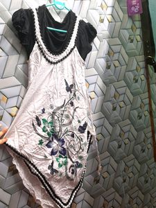 Boho Floral Tunic Dress