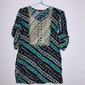 Women Short Kurti Set