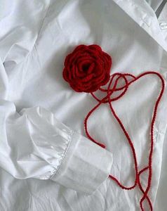 Multipurpose Red Rose Crochet