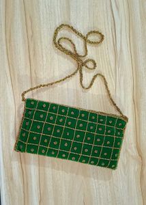 Ethnic embroidery sling bag