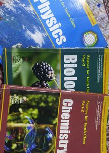 Tenth Class Books (Physics, Chemistry, Biology)