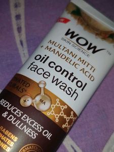 Wow Multani Mitti + Mandalic Facewash