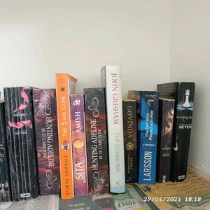 Assorted Book Collection: Novels and Non-Fiction