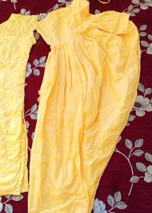 Yellow Kurta Set