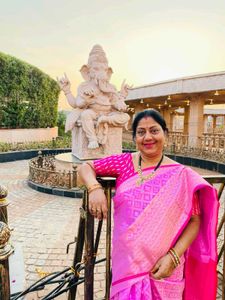 Pink Ethnic Saree