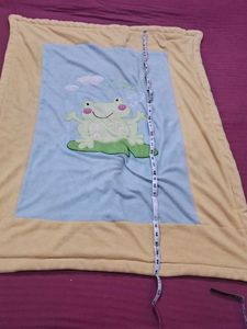 Cute Frog Baby Blanket
