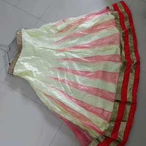 LEHNGA AND CHOLI WITH HEAVY DUPATTA 🤩fits S to M