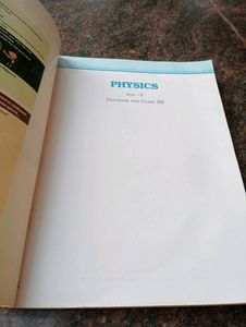 PHYSICS TEXTBOOK FOR CLASS XII