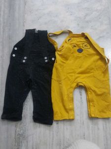 8 piece Baby Rompers - Cute Overalls Set