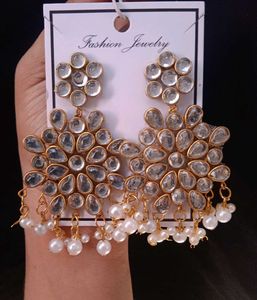 Handmade Beautiful Kundan Earing