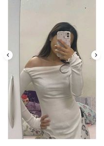Chic White One-Shoulder Top