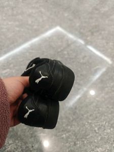 Kids Puma Black Sneakers