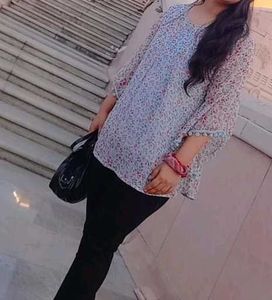 Floral Print Top