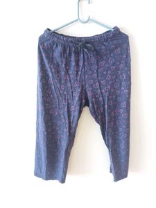 Heart Print Capri Pajamas