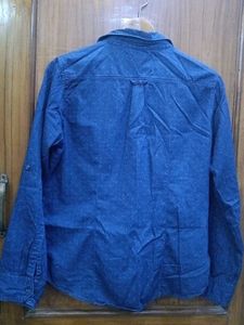 Blue Printed Shirt
