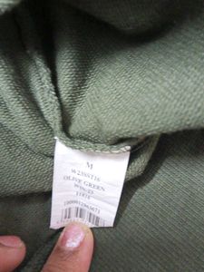 Max Crop Green Sweatshirt
