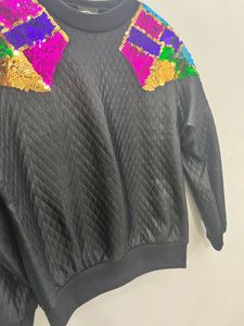 Embellish Party Sweattop