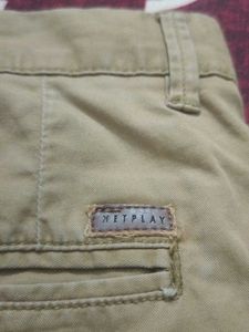 Khaki Casual Trousers