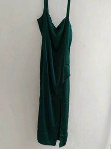 Emerald Green Slip Dress