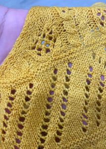Yellow Knit Tank Top