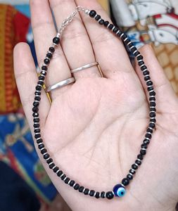 925 Pure Silver Evil Eye Anklet/Bracelet (1 Piece)