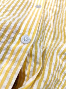 Yellow Striped Button-Up Shirt 💛