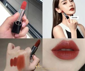 Dior Rouge Velvet Lipstick:-228 Mythique Velve