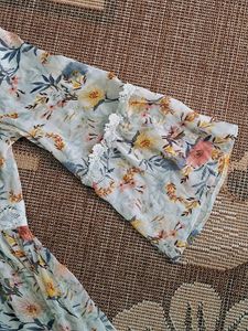 Floral Print Shurg