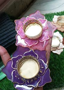 Flower Candle Holders