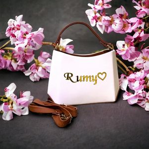 Customised Sling Bag (White)