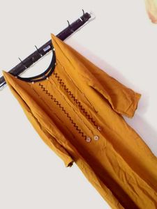 Yellow Formal Kurta