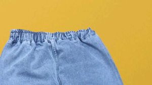 M@94 Size-30 Light Wash Wide Leg Jeans