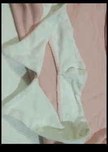 Light Pink Crop T Shirt Women