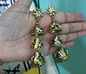 Statement Jhumka Earrings