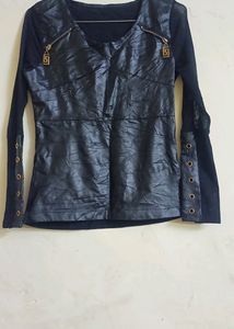 Leather Top