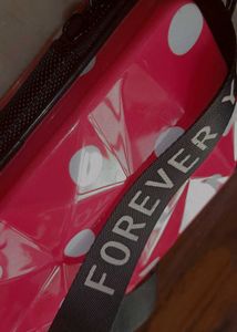 Pink Polka Dot Suitcase