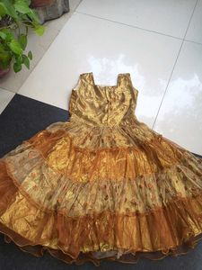Golden Party Dress