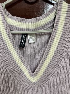 Lavender Sweater Vest
