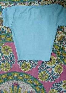 Cute Light Blue Top