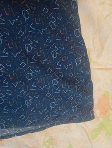 Bare Blue Cocktail Mini Dress - S