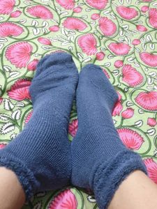 Comfy Blue Socks