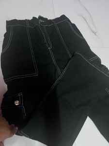 Black Cargo Pants