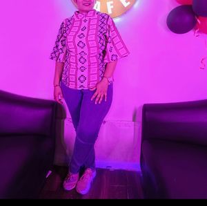 Patterned Top